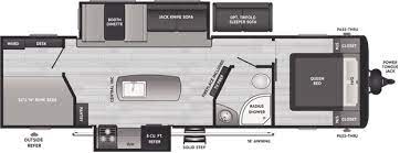 2021 KEYSTONE HIDEOUT 30BHKSWE, , floor-plans-day image number 0